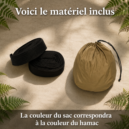 Hamac Premium Moustiquaire avec Pare-Soleil